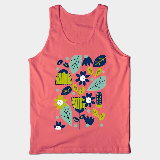 Something floral Tank Top by CocoDes